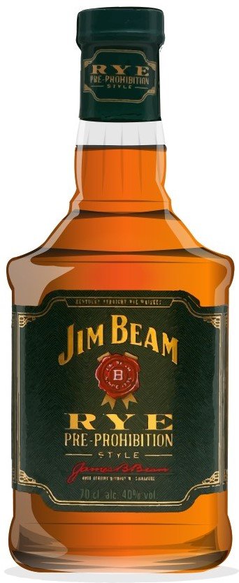 Jim Beam „ Rye pre - Prohibition style ” 0