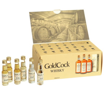 Degustační kalendář Gold Cock 24×0