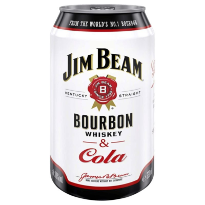 Jim Beam Bourbon & Whiskey and Cola 0
