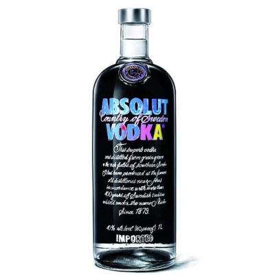 Absolut by Andy Warhol 1l 40% L.E.