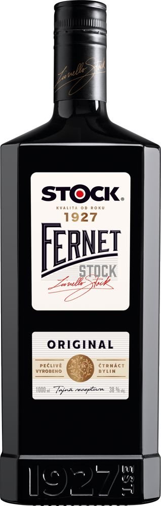 Fernet Stock Personalizovaná láhev 1l 38%